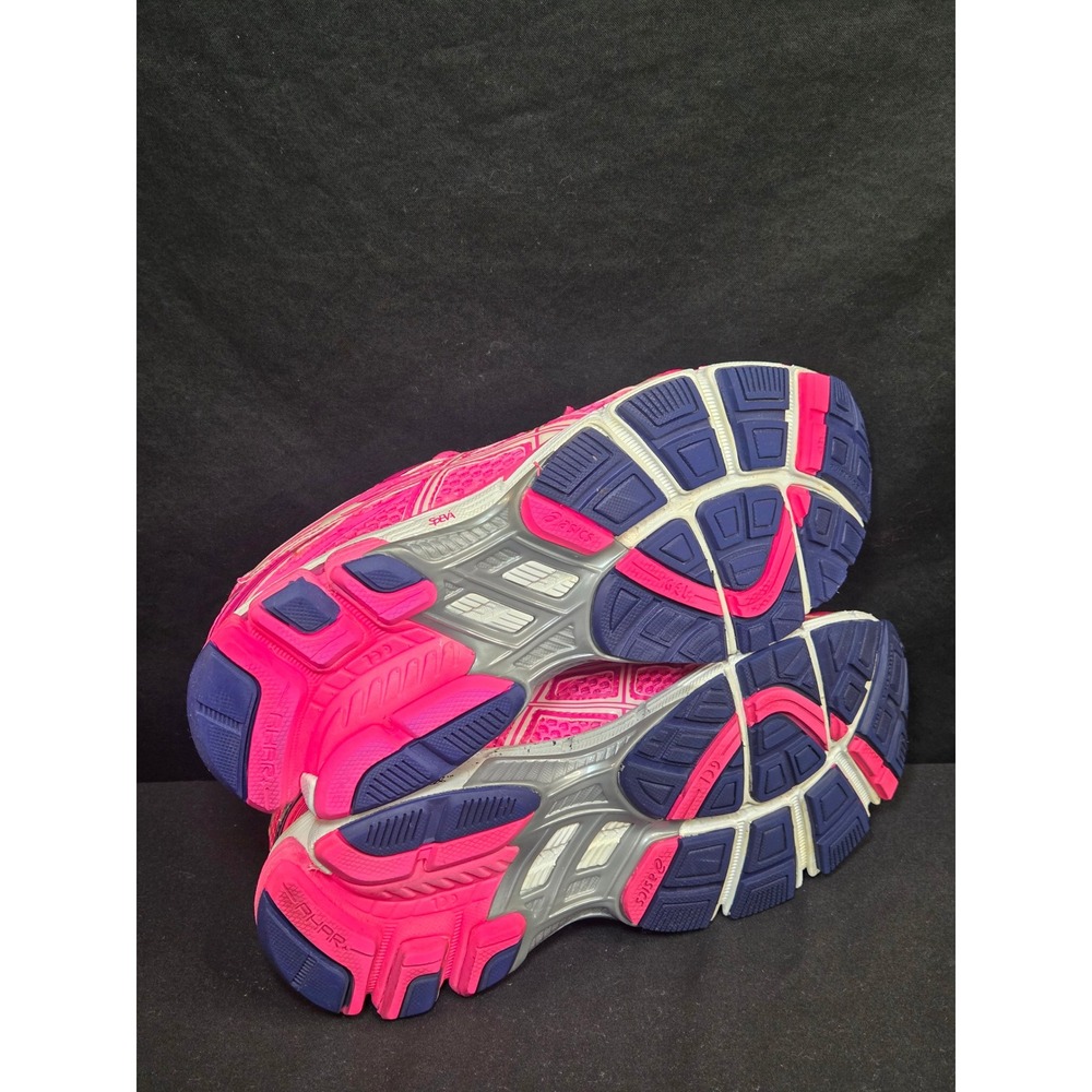 Asics GT-1000 2 Pink Breast Cancer Awareness Running Shoes T3R9N Womens Size 5.5 - Picture 9 of 11
